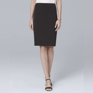 WHBM Essential Pencil Skirt Black